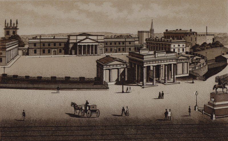 The Castle, Chester by English School