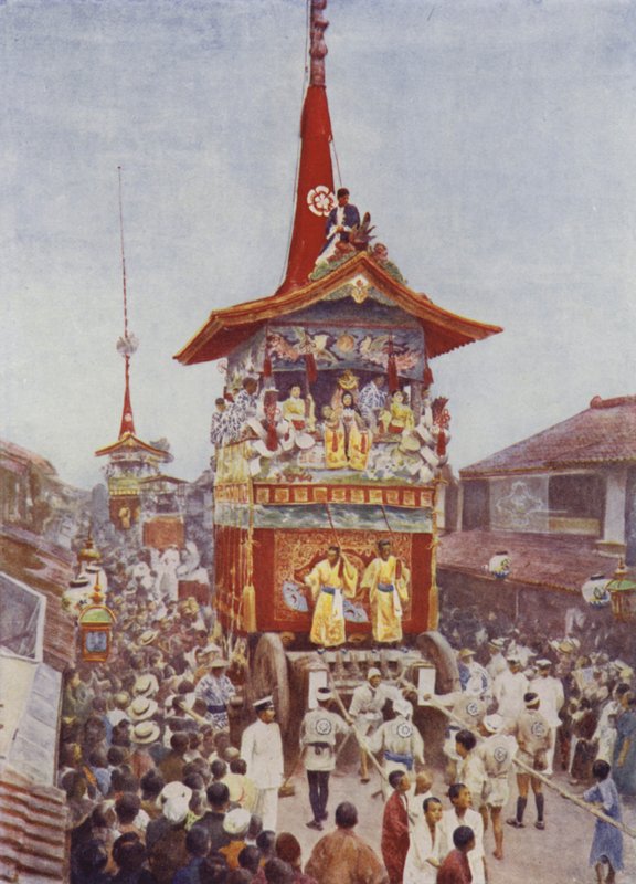 The Gion Festival, Kyoto by English School