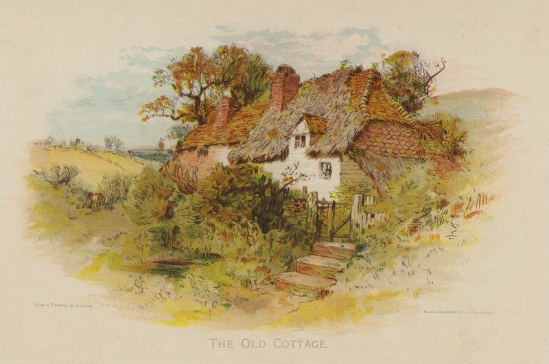 The Old Cottage by English School