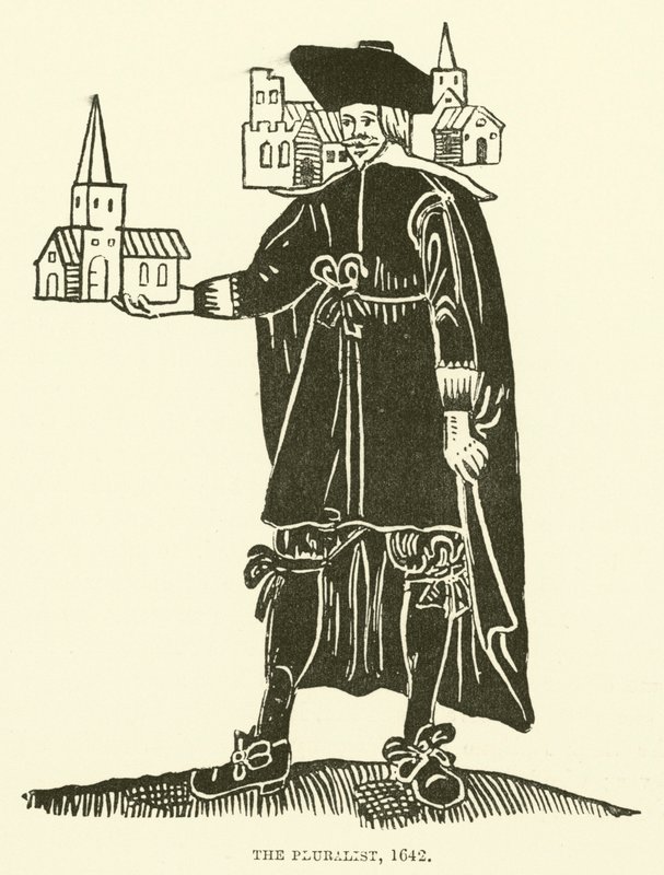 The pluralist, 1642 by English School