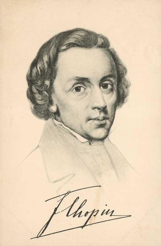 Portrait of Frederic Chopin by European School