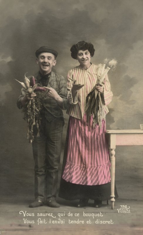 Bouquets of vegetables by French Photographer