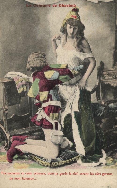 The Chastity Belt by French Photographer