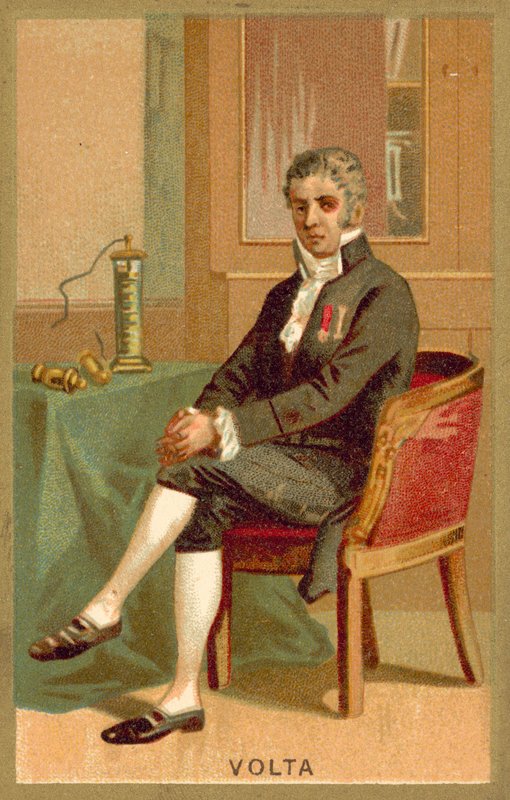 Alessandro Volta, Italian Physicist by French School