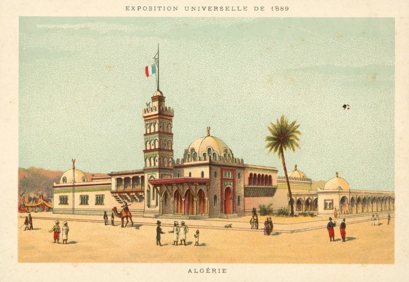 Algeria, Exposition Universelle 1889, Paris by French School