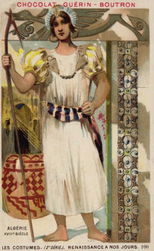 Algerian Costume, 18th Century by French School