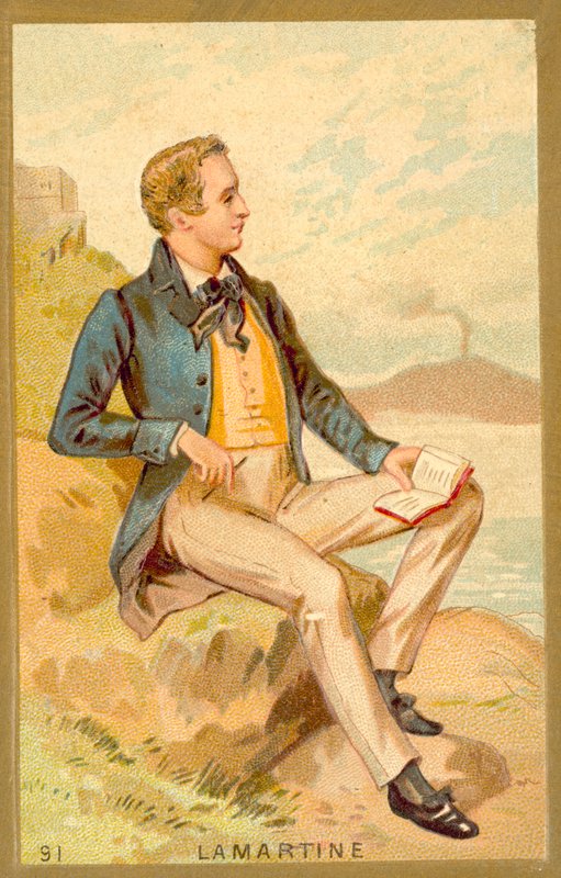 Alphonse de Lamartine, French Writer, Poet and Politician by French School