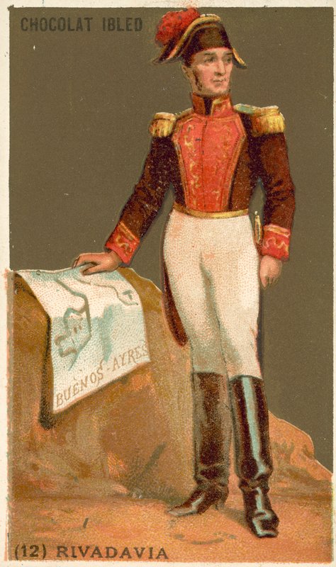 Bernardino Rivadavia, Argentinian Revolutionary and Politician by French School