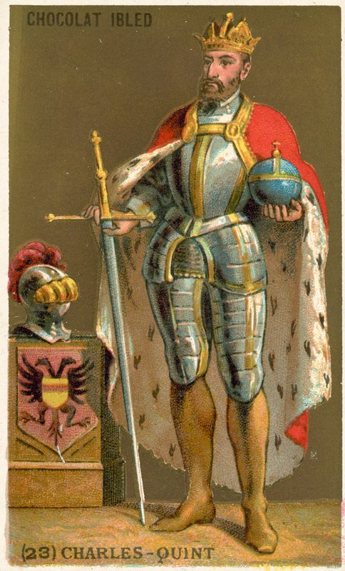Charles V, Holy Roman Emperor by French School