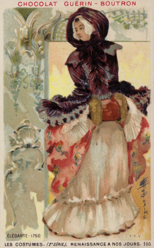 Fashionable Lady, 1750 by French School