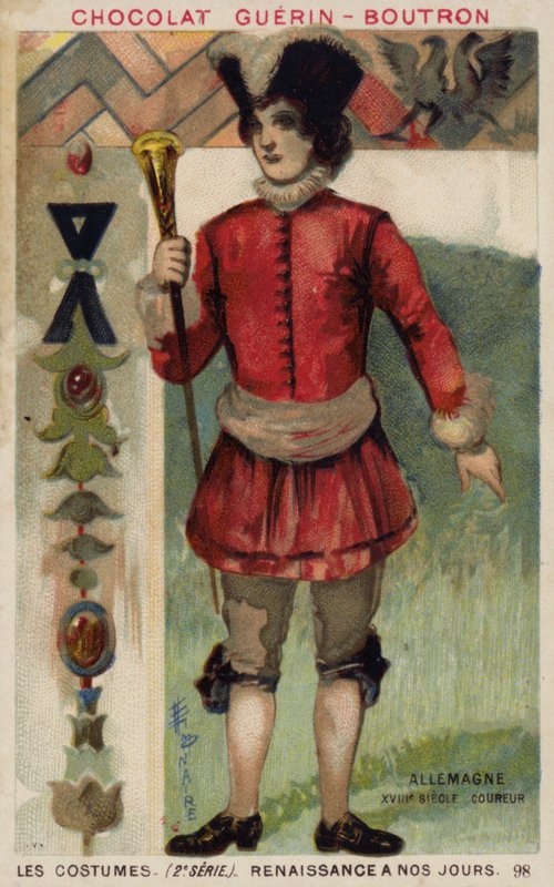 German Messenger, 18th Century by French School
