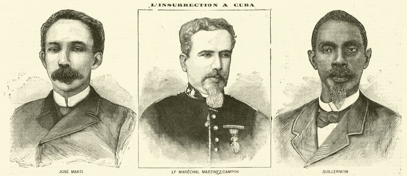 Insurrection against Spanish Rule in Cuba by French School
