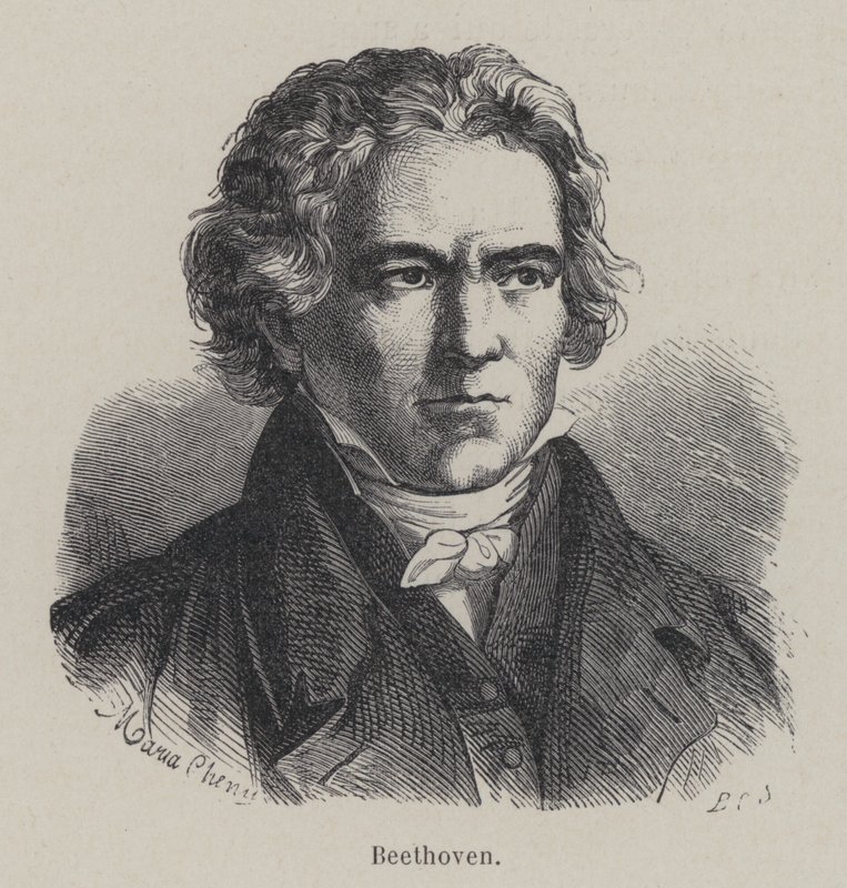 Ludwig van Beethoven, German composer by French School