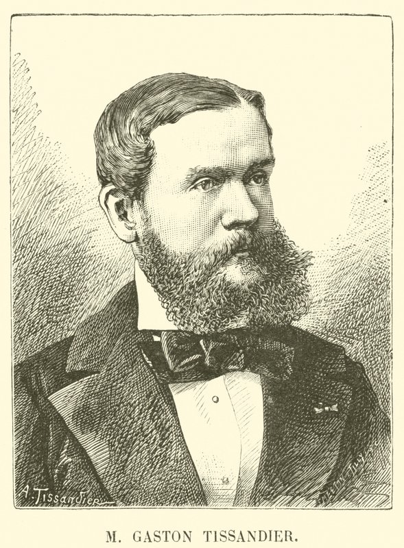 M. Gaston Tissandier by French School
