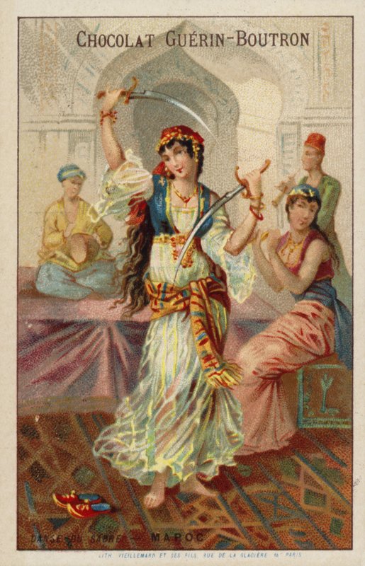 Sword Dance, Morocco by French School