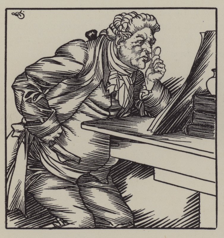 Illustration for The Essays of Elia by Charles Lamb by A. Garth Jones