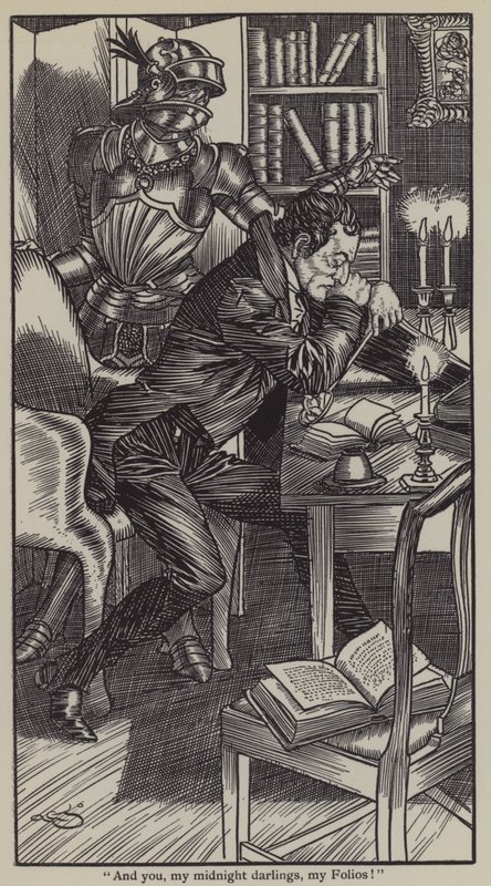Illustration for The Essays of Elia by Charles Lamb by A. Garth Jones