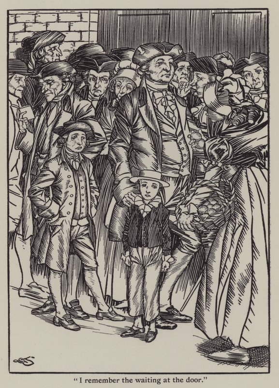 Illustration for The Essays of Elia by Charles Lamb by A. Garth Jones
