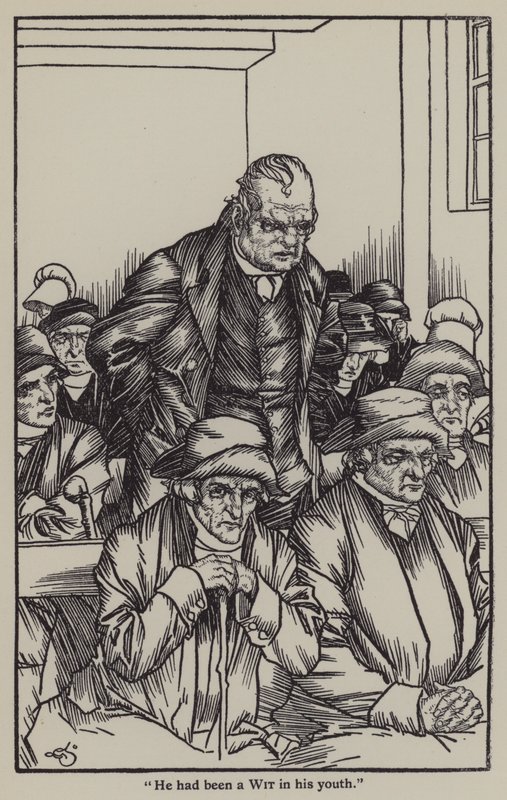 Illustration for The Essays of Elia by Charles Lamb by A. Garth Jones
