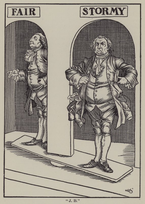 Illustration for The Essays of Elia by Charles Lamb by A. Garth Jones