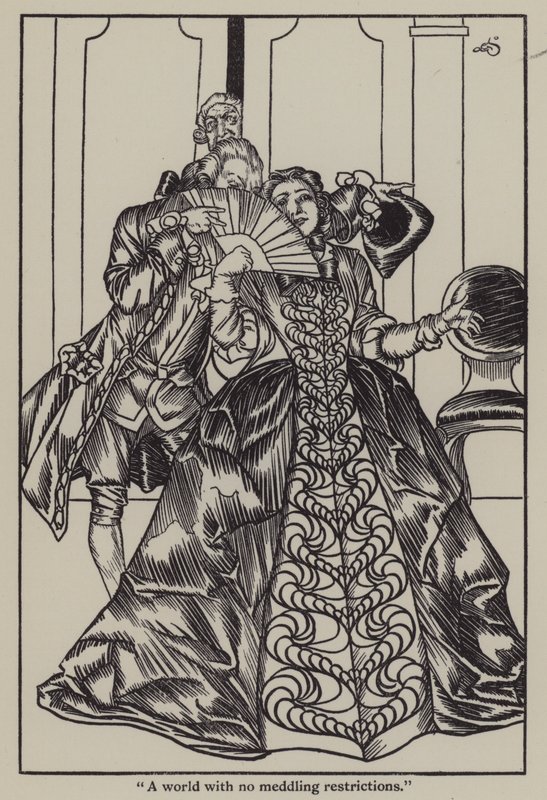 Illustration for The Essays of Elia by Charles Lamb by A. Garth Jones