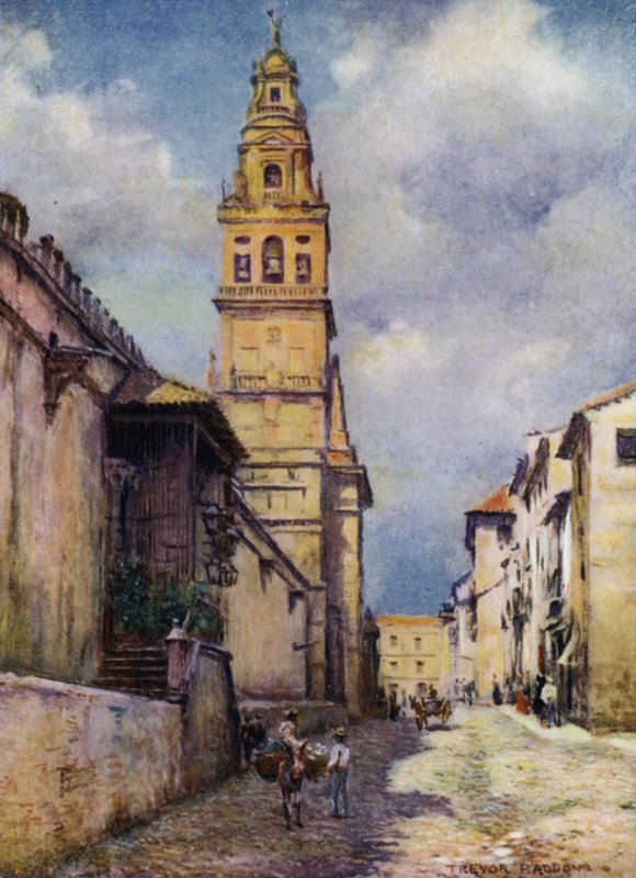 Cordova, Calle Cardinal Herrera by A. Trevor Haddon