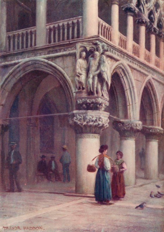 Ducal Palace Arcades by A. Trevor Haddon