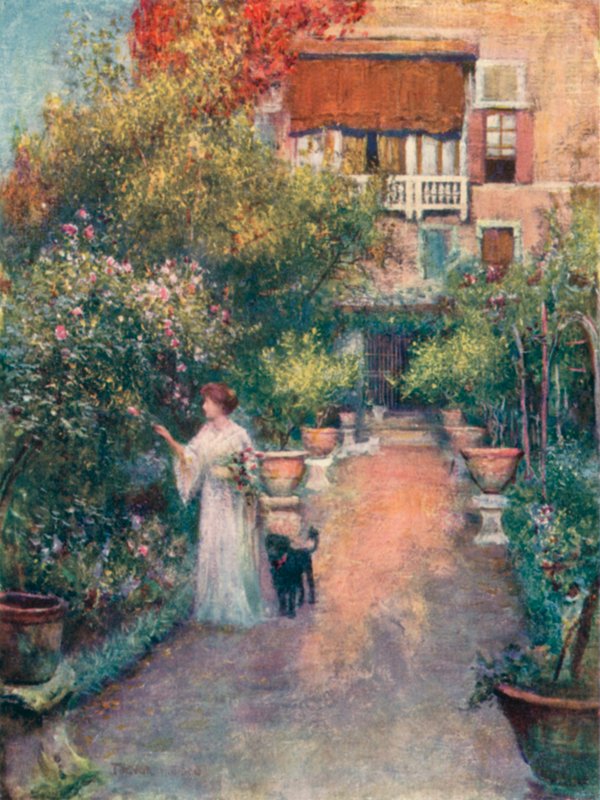 Garden Palazzo Cappello by A. Trevor Haddon