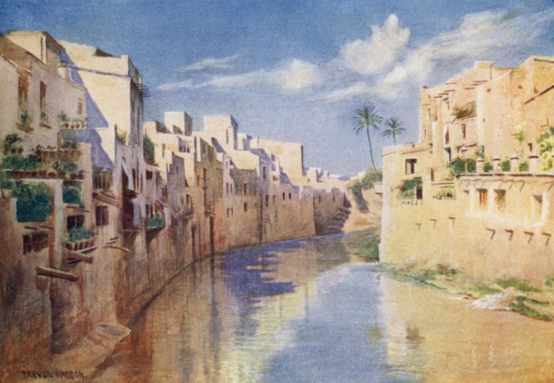 Orihuela on the River Segura by A. Trevor Haddon