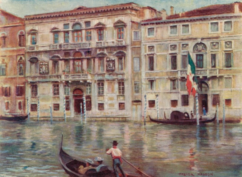Palazzi Mocenighi by A. Trevor Haddon