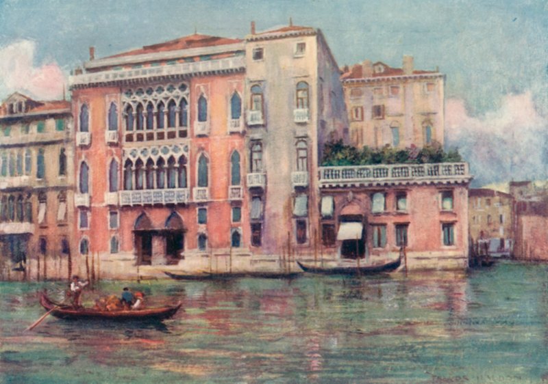Pisani-Moretta Palace by A. Trevor Haddon
