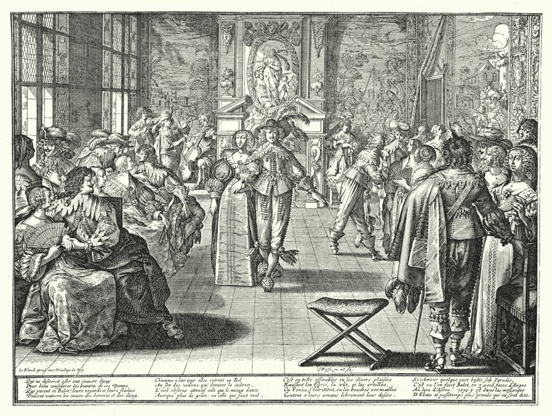 The Ball by Abraham (after) Bosse