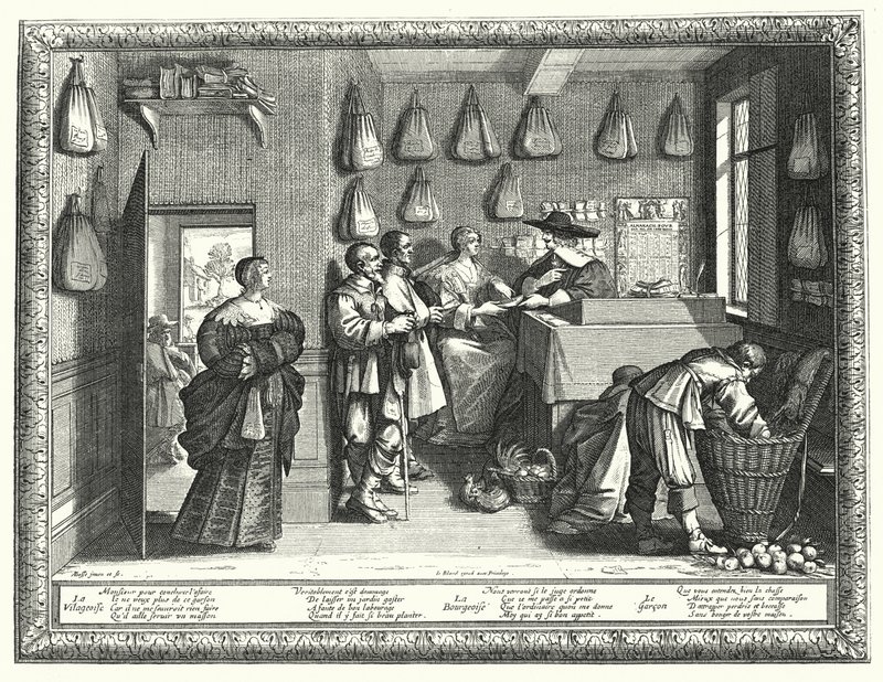 The Lawyer by Abraham (after) Bosse