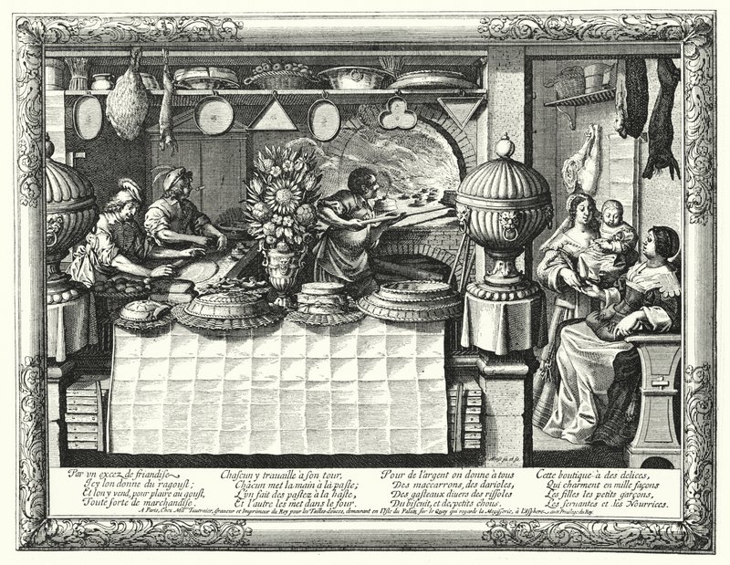 The Pastry Cook by Abraham (after) Bosse