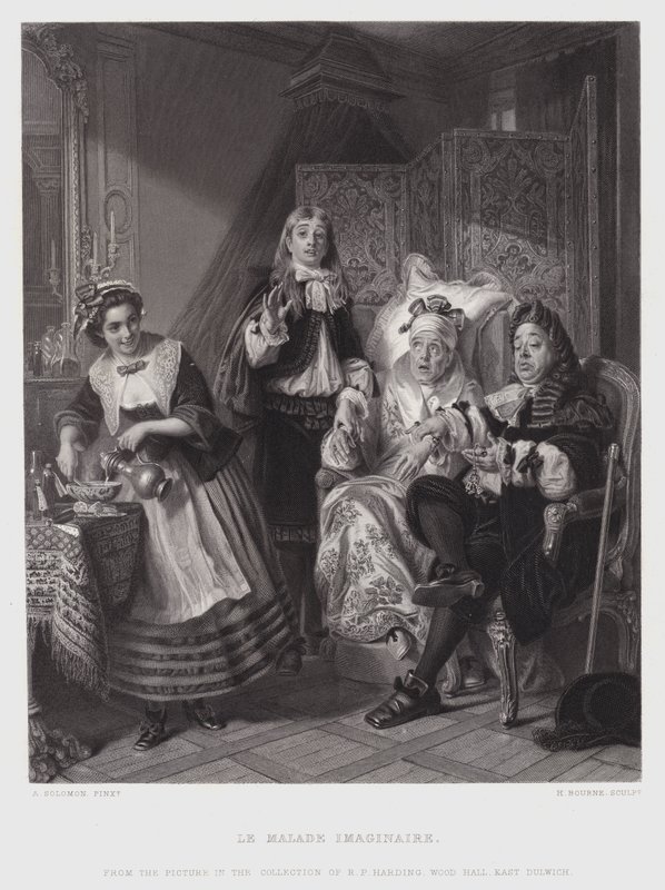 The Imaginary Invalid by Abraham Solomon