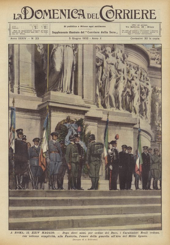 In Rome, May 24th by Achille Beltrame