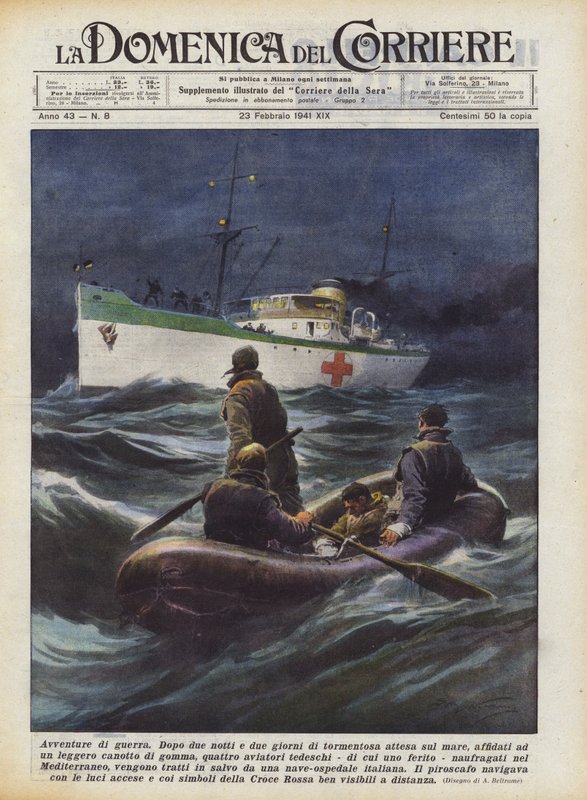 War Adventures by Achille Beltrame