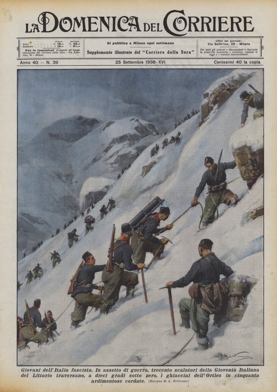 Youth of Fascist Italy by Achille Beltrame