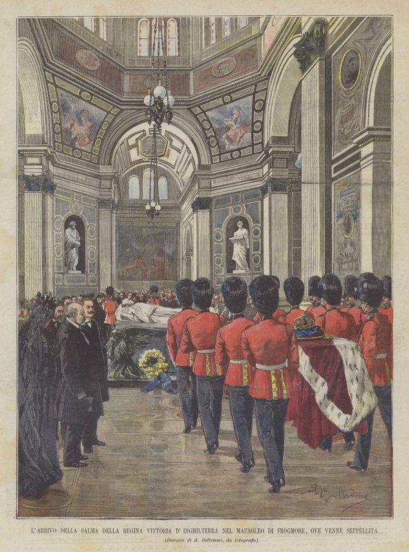 The Arrival of Queen Victoria of England