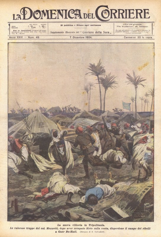 The New Victory in Tripolitania by Achille Beltrame
