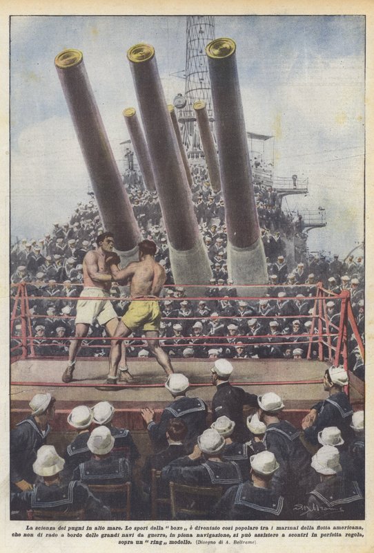 The Science of Fists on the High Seas by Achille Beltrame