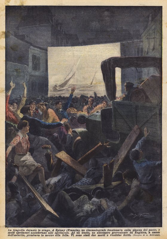 Tragedy During Leisure by Achille Beltrame