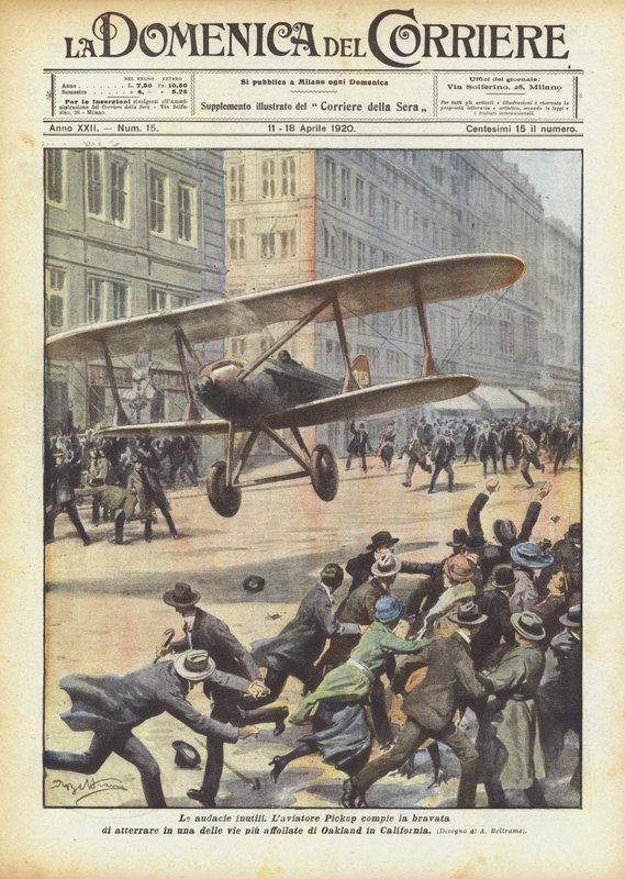 The Futile Daring by Achille Beltrame