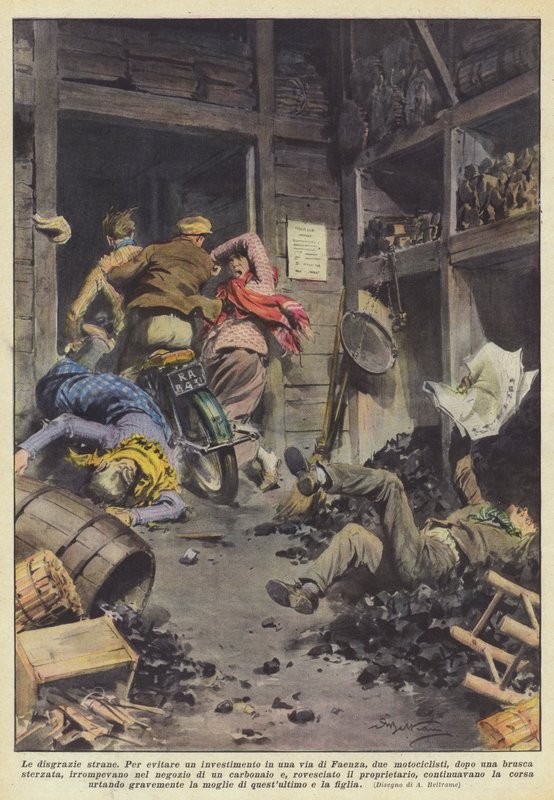 Strange Misfortunes by Achille Beltrame