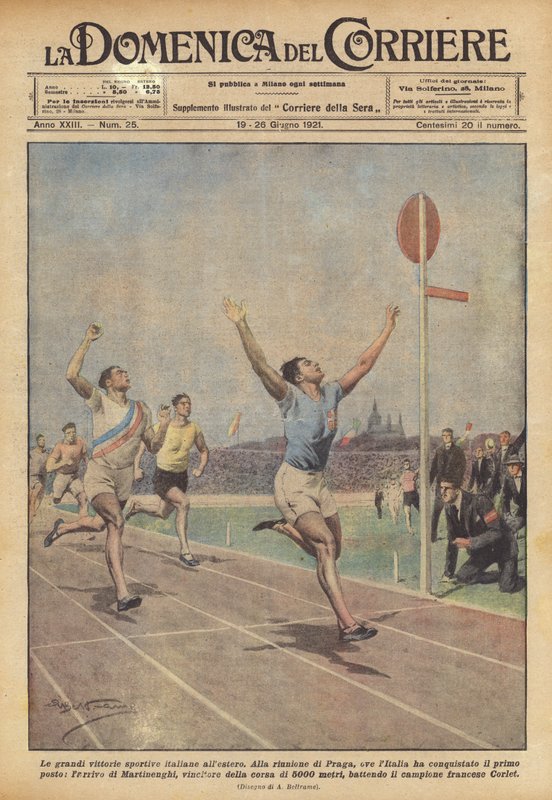 The great Italian sports victories abroad by Achille Beltrame