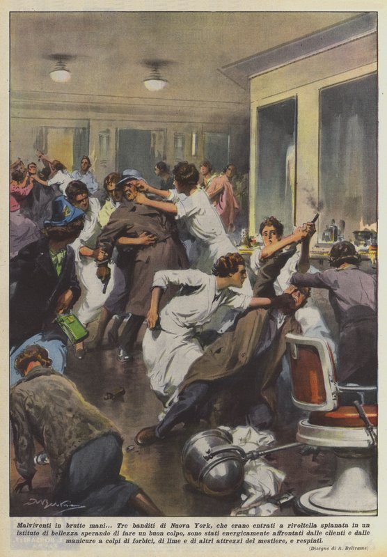 Criminals in Bad Hands by Achille Beltrame