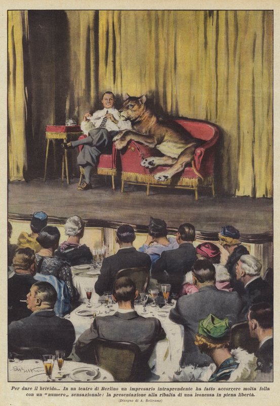 To Give the Thrill by Achille Beltrame