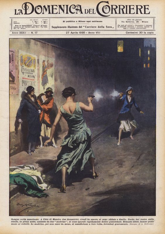 Mexican hot blood by Achille Beltrame