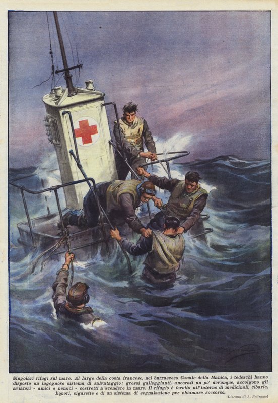 Unusual Sea Shelters by Achille Beltrame