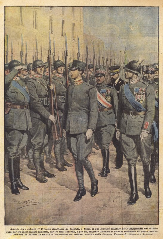 Soldier Among Soldiers by Achille Beltrame